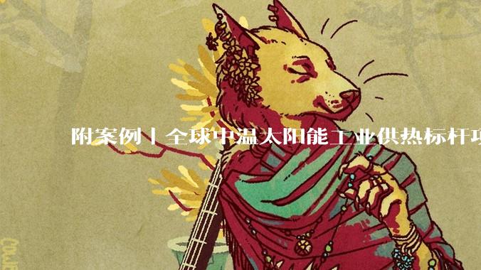 附案例｜全球中温太阳能工业供热标杆项目实践_系统_集热器_槽式