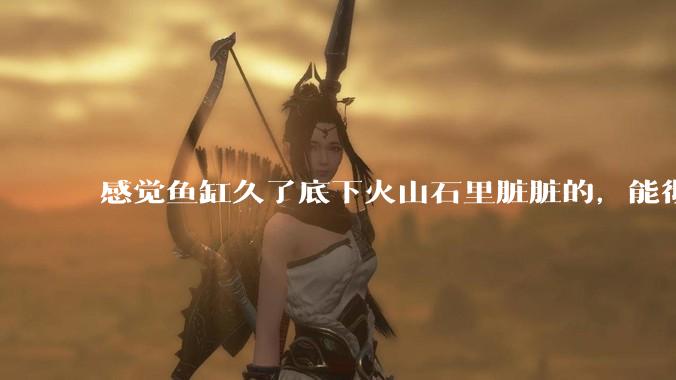 感觉鱼缸久了底下火山石里脏脏的，能彻底换水清理一遍不？